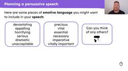 Making a speech about the effects of climate change on the polar regions Instructional Video