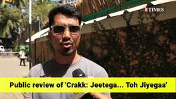 Public Review of 'Crakk' | Vidyut Jammwal, Arjun Rampal, Nora Fatehi, Amy Jackson News Clip