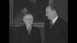 Secretary of the Treasury William Woodin with interim Secretary Henry Morgenthau, Jr. News Clip