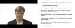 Privacy Act of 1974 Instructional Video