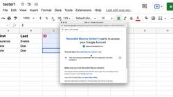 Google Apps Script - Exercise Coding Projects - How Marcos can Be Used to Create an App Script - Explore What an App Script Is Instructional Video