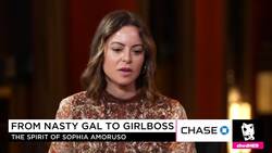 Sophia Amuroso, Girlboss Founder, Is Not Afraid of Failure News Clip