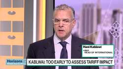 BNY's Kablawi: Too Early to Assess Tariff Impact News Clip