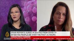 Spain reports 950 coronavirus deaths in 24 hours; highest daily toll News Clip
