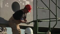 Preparations for Soyuz Rocket Launch from Kazakhstan News Clip