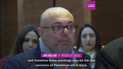 West Bank museum displays 'last survivors of Palestinian art' in new exhibition News Clip