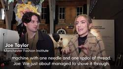 Giant Boris Johnson installation raises awareness of climate change News Clip