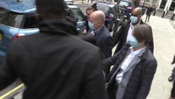 Priti Patel leaves Broadcasting House following Andrew Marr appearance News Clip