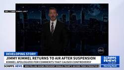 Jimmy Kimmel returns to ABC; Trump threatens network with legal action News Clip