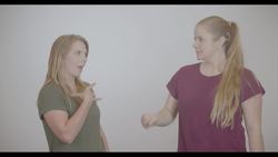 ASL - Basic conversation practice Instructional Video