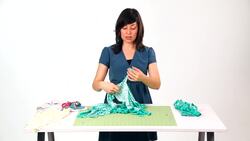 How to Pull & Knot Fringe for a No-Sew T-Shirt Scarf Instructional Video