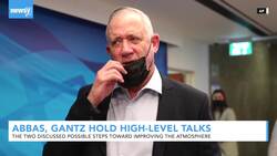 Abbas, Gantz Hold High-Level Talks Urged By U.S. News Clip