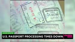 U.S. Passport Processing Times Down News Clip