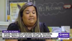 Social Media Influencers Helping Teachers Prepare For School Year News Clip