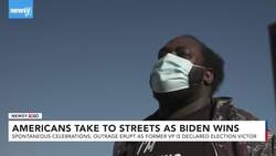 Americans Take To The Streets In Celebration, Protest After Biden Win News Clip