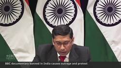 Students in India risk arrest to screen Modi documentary News Clip