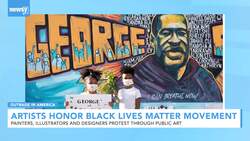 For These Black Artists, Public Art Can Be A Form Of Protest News Clip