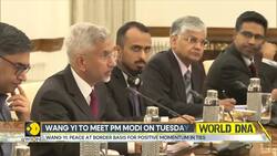 EAM Jaishankar, Chinese FM Wang Yi Hold Talks; Stresses Fight Against Terror News Clip