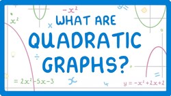 GCSE Maths - What are Quadratic Graphs? #76 Instructional Video