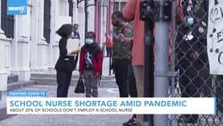 School Nurses Battle Shortages, Extra Pandemic Duties News Clip