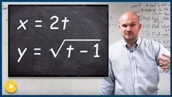 Eliminating the parameter to obtain a radical function Instructional Video