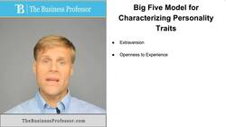 Big Five Model of Personality Traits Instructional Video