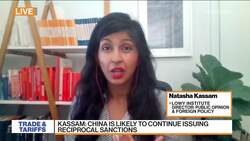 Lowy Institute's Kassam on Xinjiang Backlash, Taiwan, Hong Kong News Clip