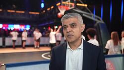 Sadiq Khan and Allen Iverson talk new basketball fund News Clip