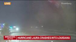 Hurricane Laura Makes Landfall With Catastrophic Surge News Clip