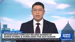 Forecasters predict a well-above-average Atlantic hurricane season News Clip