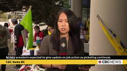 BCGEU president expected to give update on job action as picketing continues News Clip