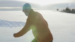 Simon Beck's artful journey through snow Instructional Video
