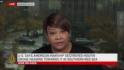 US says American warship destroyed Houthi drone heading towards it in southern Red Sea News Clip
