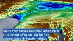 NASA Finds Second Massive Greenland Crater Instructional Video