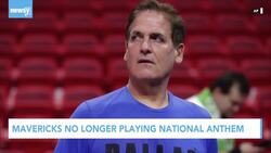 Dallas Mavericks No Longer Playing National Anthem News Clip
