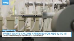 Pfizer Seeking FDA Approval For Vaccinating Children 12-15 News Clip