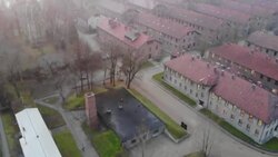 CLEAN : FILE: Rare footage of Auschwitz seen from the sky ahead of liberation anniversary News Clip