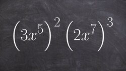 Apply the power to product and product rule of exponents that are multiplied by each other Instructional Video