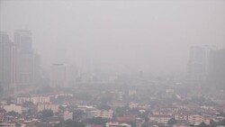 Smoggy Kuala Lumpur pollution shots News Clip