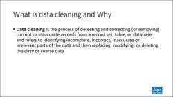 Python for Data Analysis: Step-By-Step with Projects - Data Cleaning Overview Instructional Video