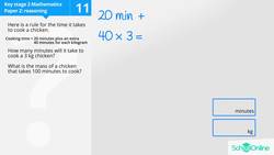 KS2 Primary Maths Age 13-17 - Calculations: Word Problems - Explained Instructional Video