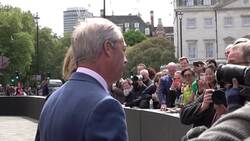 Sarah Pochin joins other Reform UK MPs at photo op outside Houses of Parliament News Clip