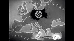 British Fleet Deployed in the Suez, Malta, Channel, and North Sea Against Invasion from Hitler Stock Footage