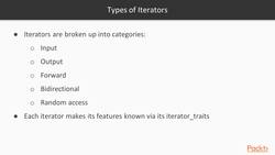 C++ Standard Template Library in Practice - Section 3 Review Instructional Video