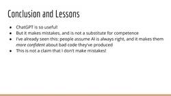 Financial Analysis - Build a ChatGPT Pairs Trading Bot - Conclusion and Lessons Instructional Video