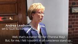 Andrea Leadsom: I have no doubts that I made the right decision News Clip