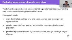 Understanding gender and class through Mrs Birling in 'An Inspector Calls' Instructional Video