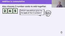 Numbers can be added in any order Instructional Video