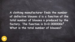 Learn how to solve a word problem involving roots Instructional Video