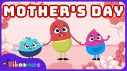 Mother's Day Song - THE KIBOOMERS Dance Songs For Kids - Skidamarink Instructional Video